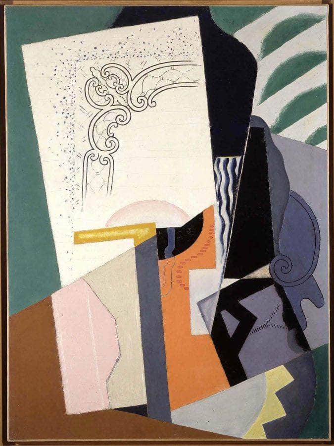 Cubist Composition 1919 By Maria Blanchard Fine Art Print