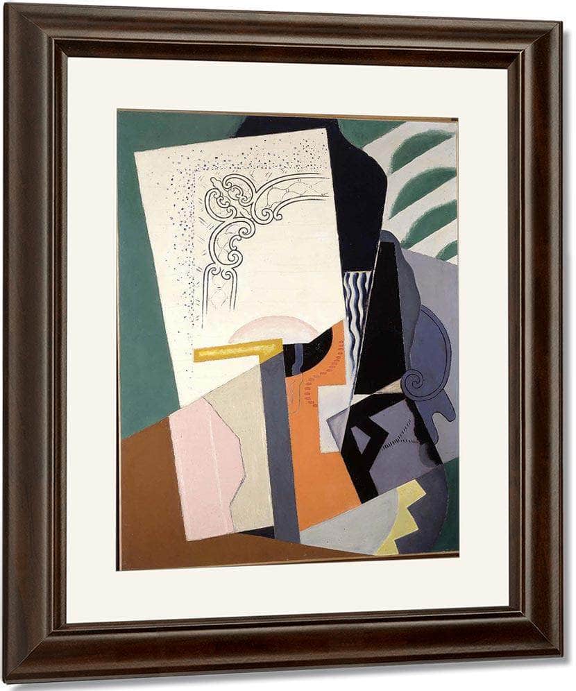 Cubist Composition 1919 By Maria Blanchard Fine Art Print