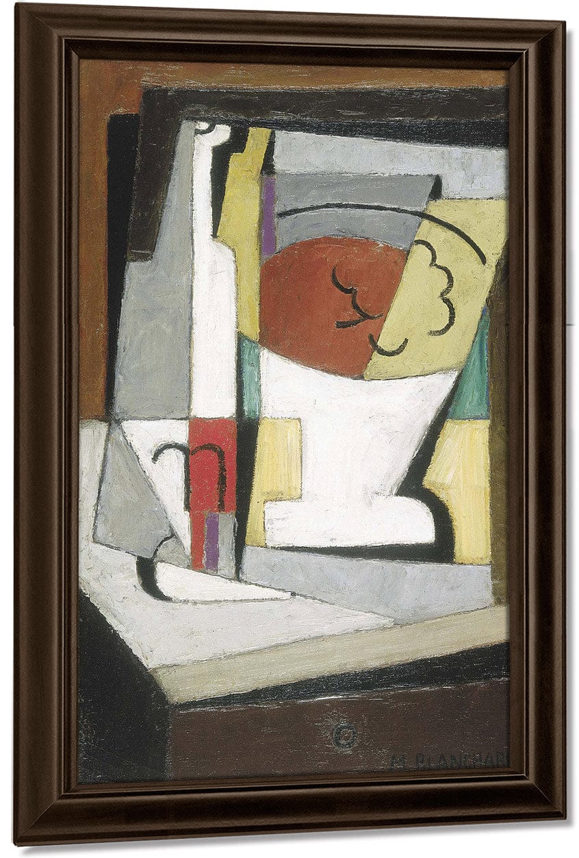 Cubist Still Life 1919 By Maria Blanchard Fine Art Print