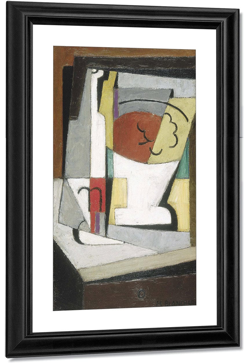 Cubist Still Life 1919 By Maria Blanchard Fine Art Print