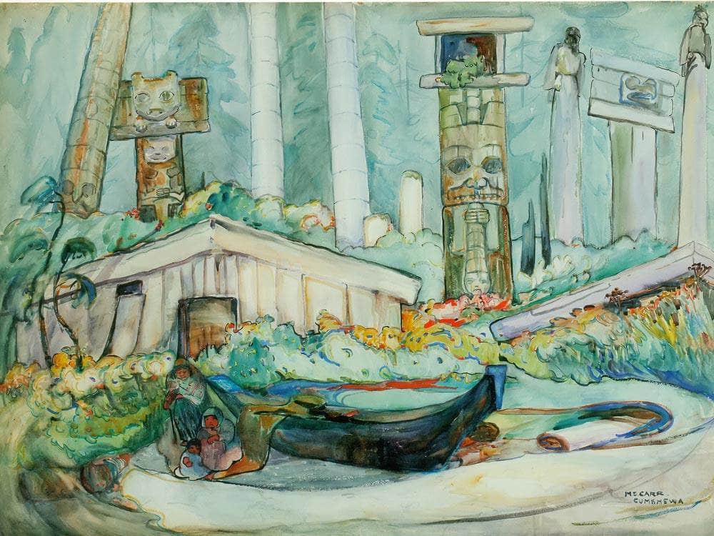 Cumshewa 1912 By Emily Carr Fine Art Print