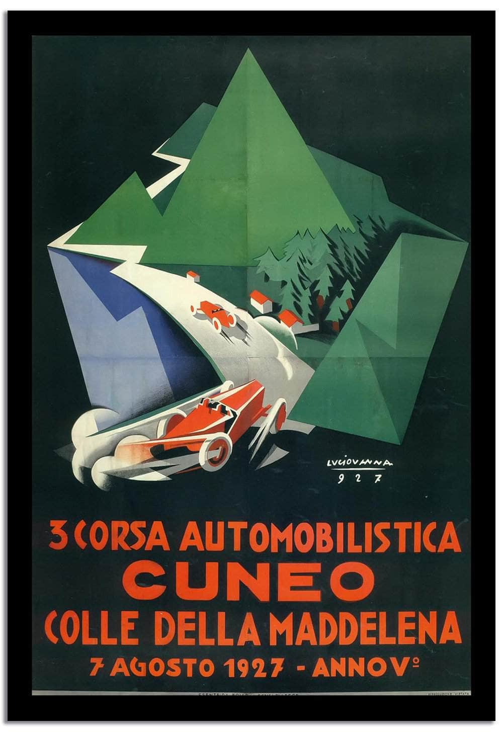 Cuneo  Vintage Poster Fine Art Print