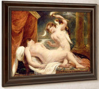 Cupid And Psyche By William Etty Fine Art Print