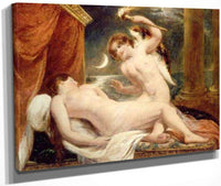 Cupid And Psyche By William Etty Fine Art Print