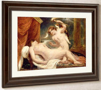Cupid And Psyche By William Etty Fine Art Print