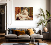 Cupid And Psyche By William Etty Fine Art Print