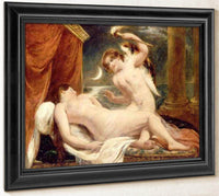 Cupid And Psyche By William Etty Fine Art Print