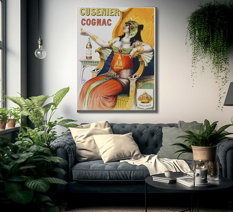 Cusenier Cognac Advertisement Poster By Pal Fine Art Print