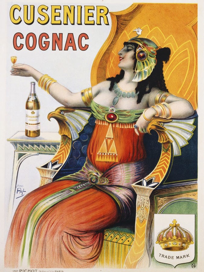 Cusenier Cognac Advertisement Poster By Pal Fine Art Print