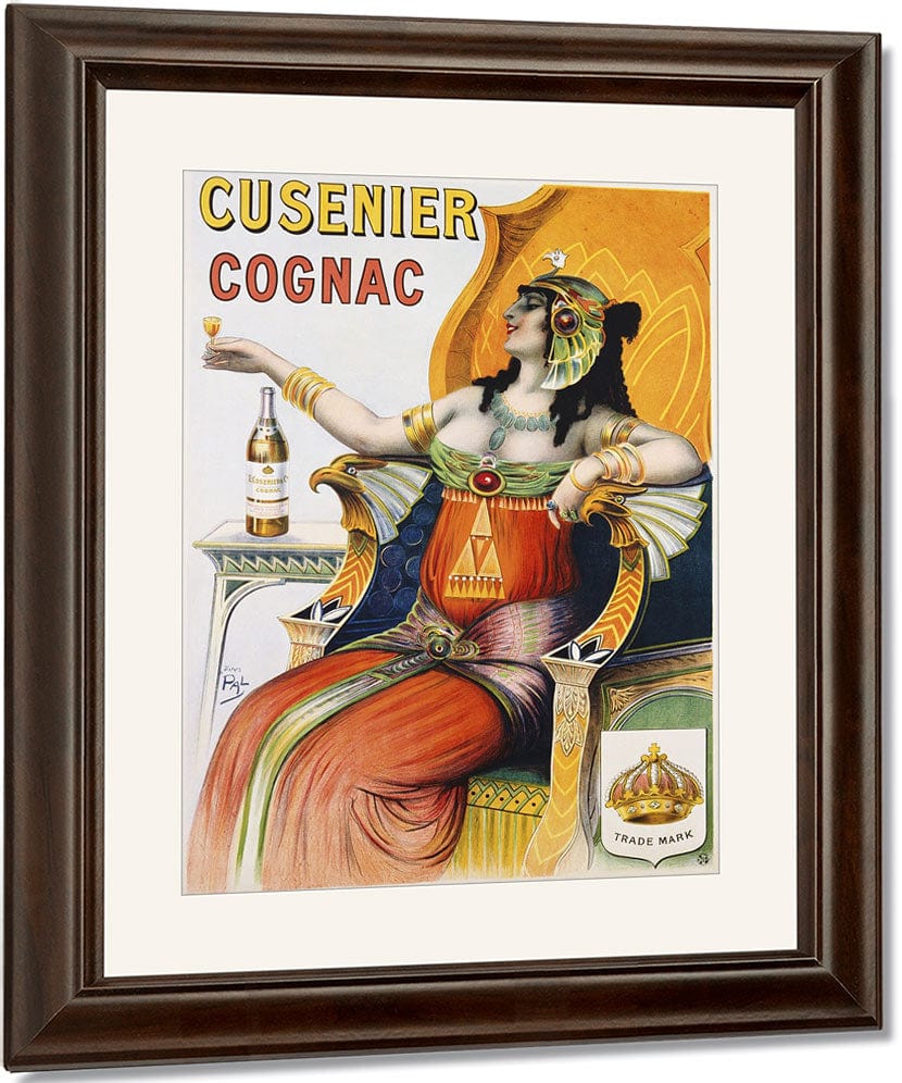 Cusenier Cognac Advertisement Poster By Pal Fine Art Print