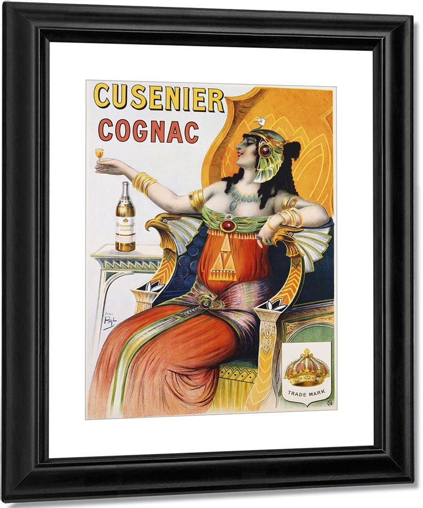 Cusenier Cognac Advertisement Poster By Pal Fine Art Print