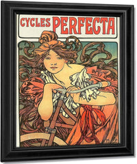 Cycles Perfecta By Alphonse Mucha Fine Art Print