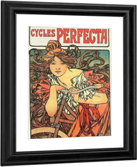 Cycles Perfecta By Alphonse Mucha Fine Art Print