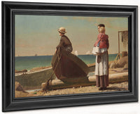Dad's Coming! By Winslow Homer Fine Art Print
