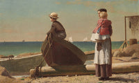 Dad's Coming! By Winslow Homer Fine Art Print