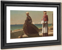 Dad's Coming! By Winslow Homer Fine Art Print