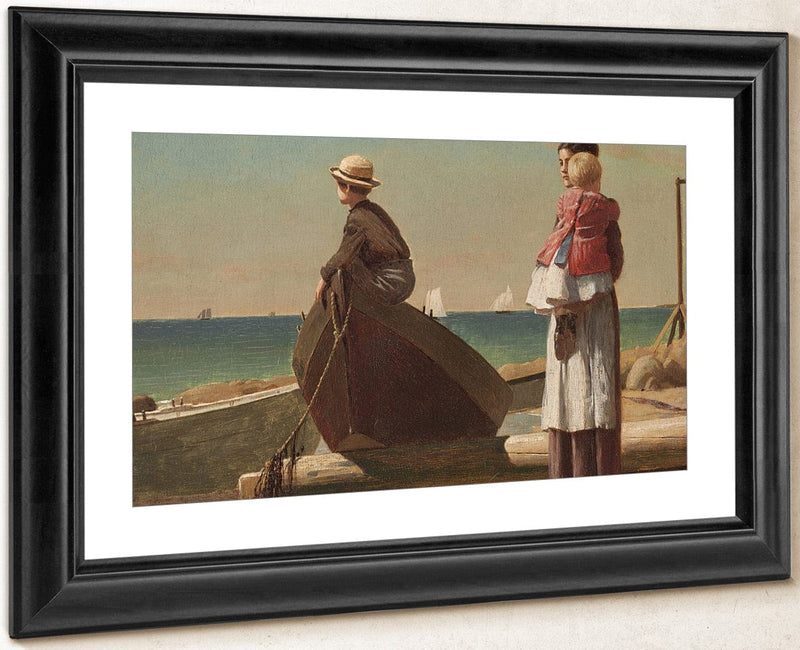 Dad's Coming! By Winslow Homer Fine Art Print