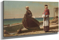 Dad's Coming! By Winslow Homer Fine Art Print