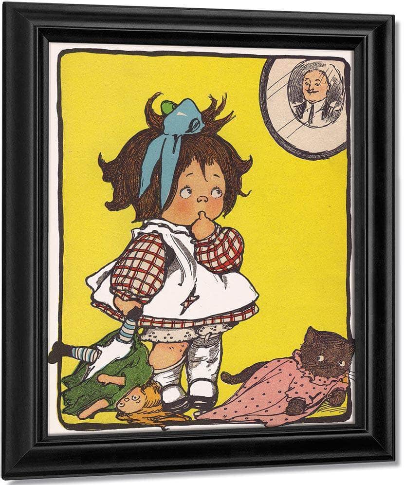 Daddys Girl By Grace G Drayton Fine Art Print