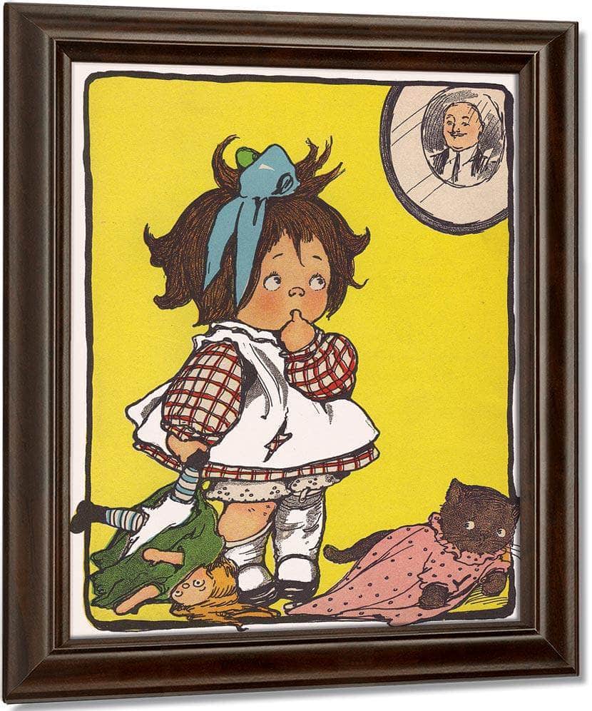 Daddys Girl By Grace G Drayton Fine Art Print
