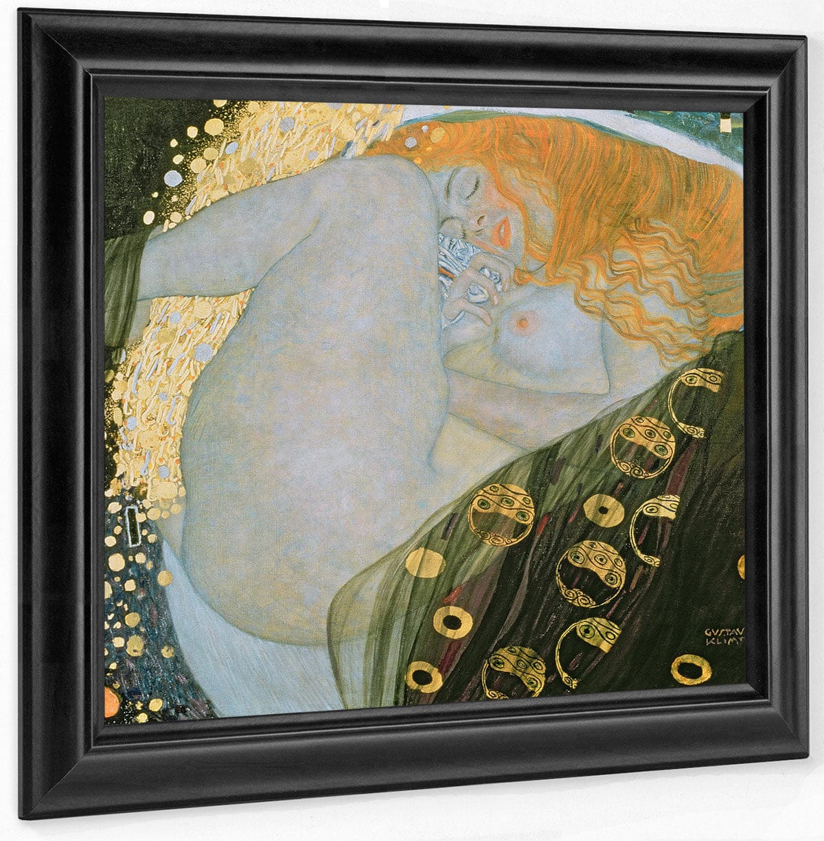 Danae 1907 1908 Private Collection By Gustav Klimt Fine Art Print