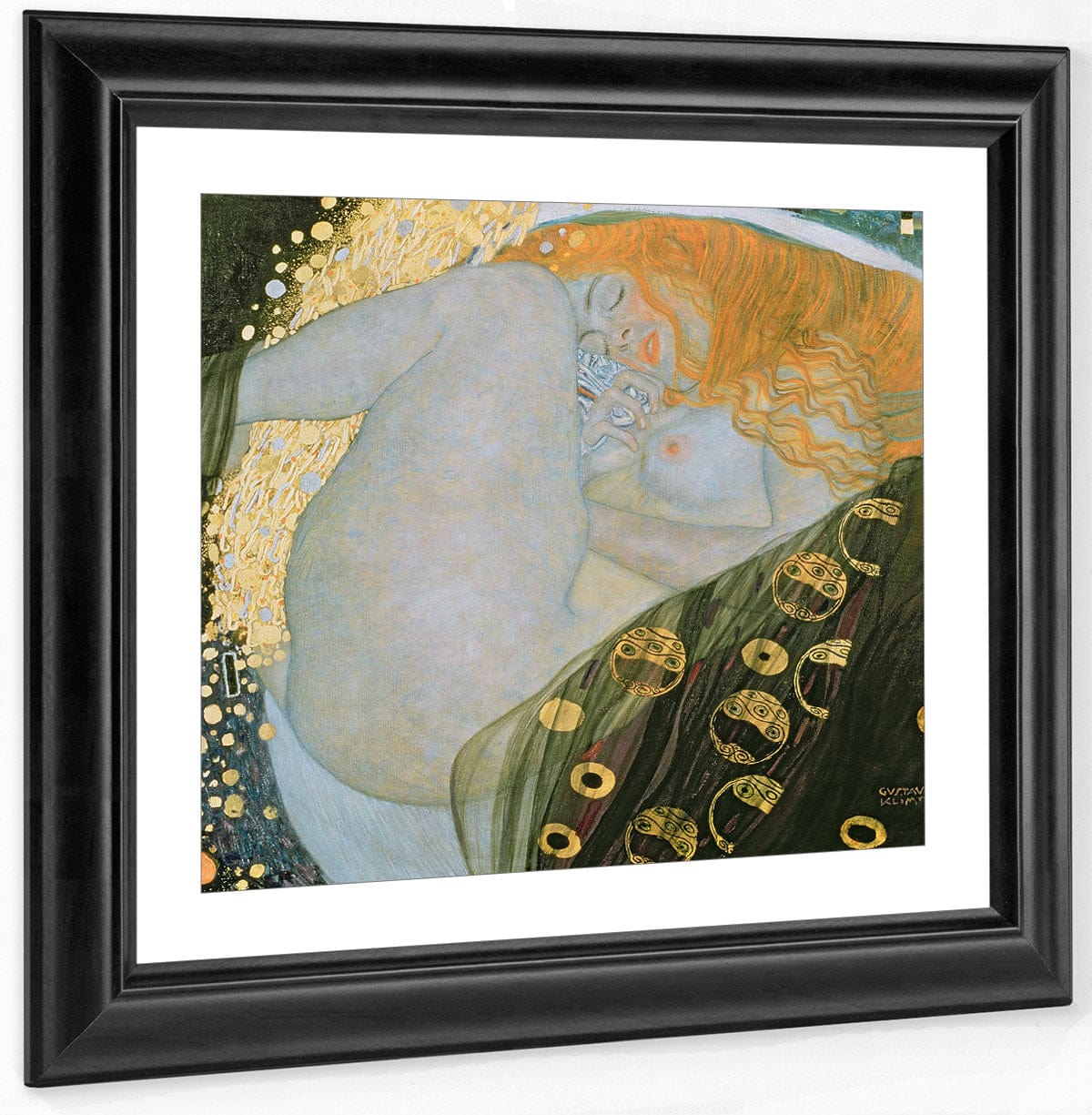 Danae 1907 1908 Private Collection By Gustav Klimt Fine Art Print