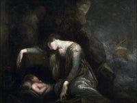 Danae And Perseus On Seriphos By Henry Fuseli Fine Art Print