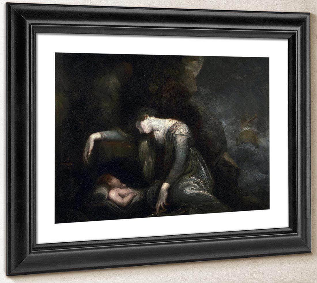 Danae And Perseus On Seriphos By Henry Fuseli Fine Art Print