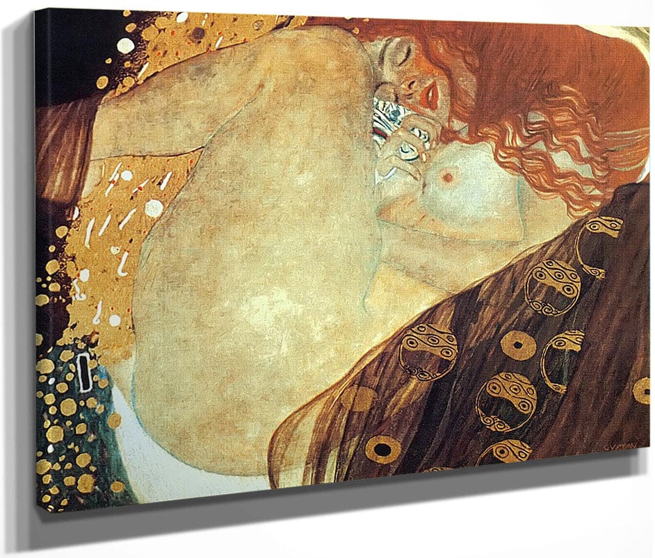 Danae By Klimt Fine Art Print