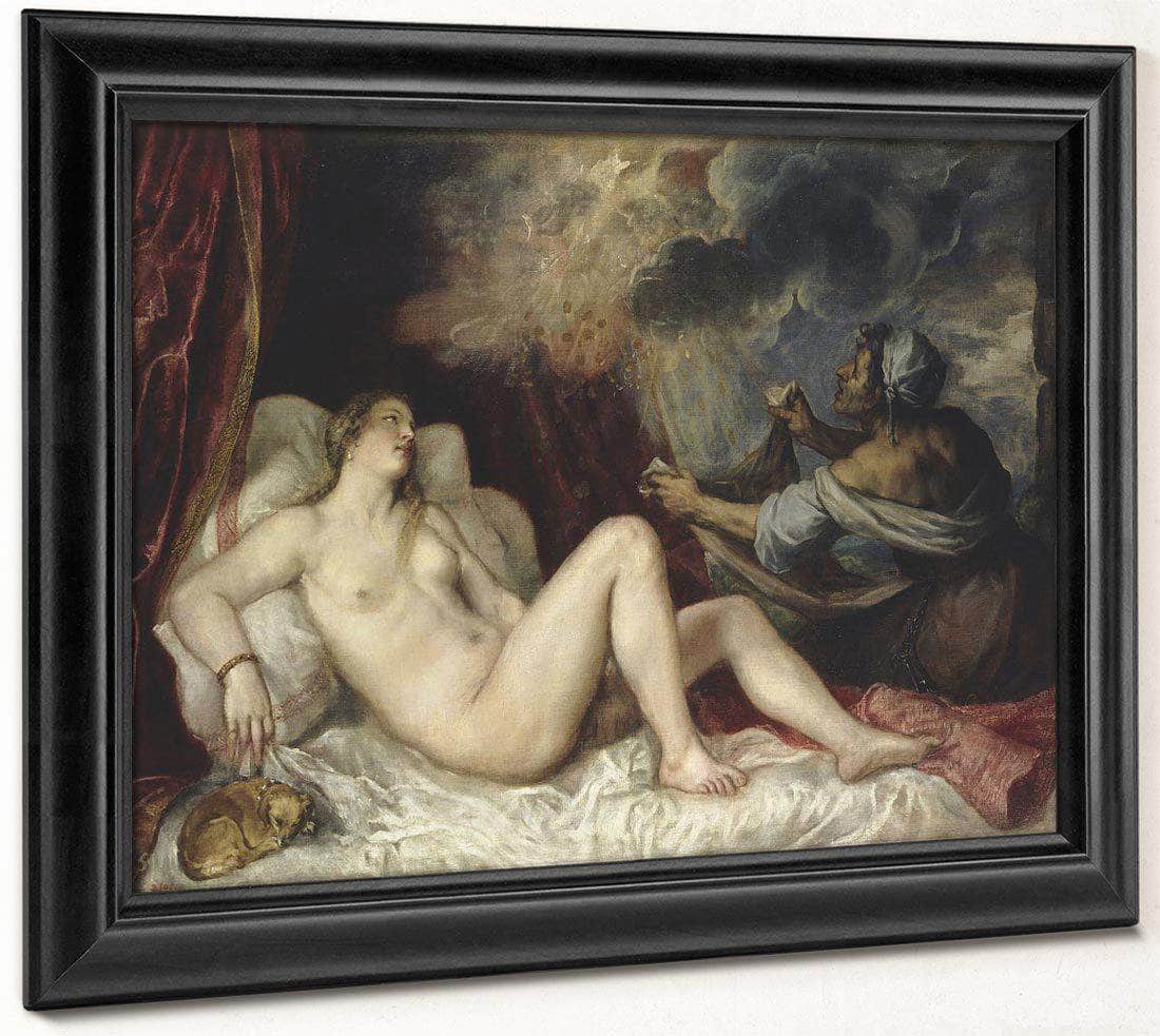 Danae By Titian Fine Art Print
