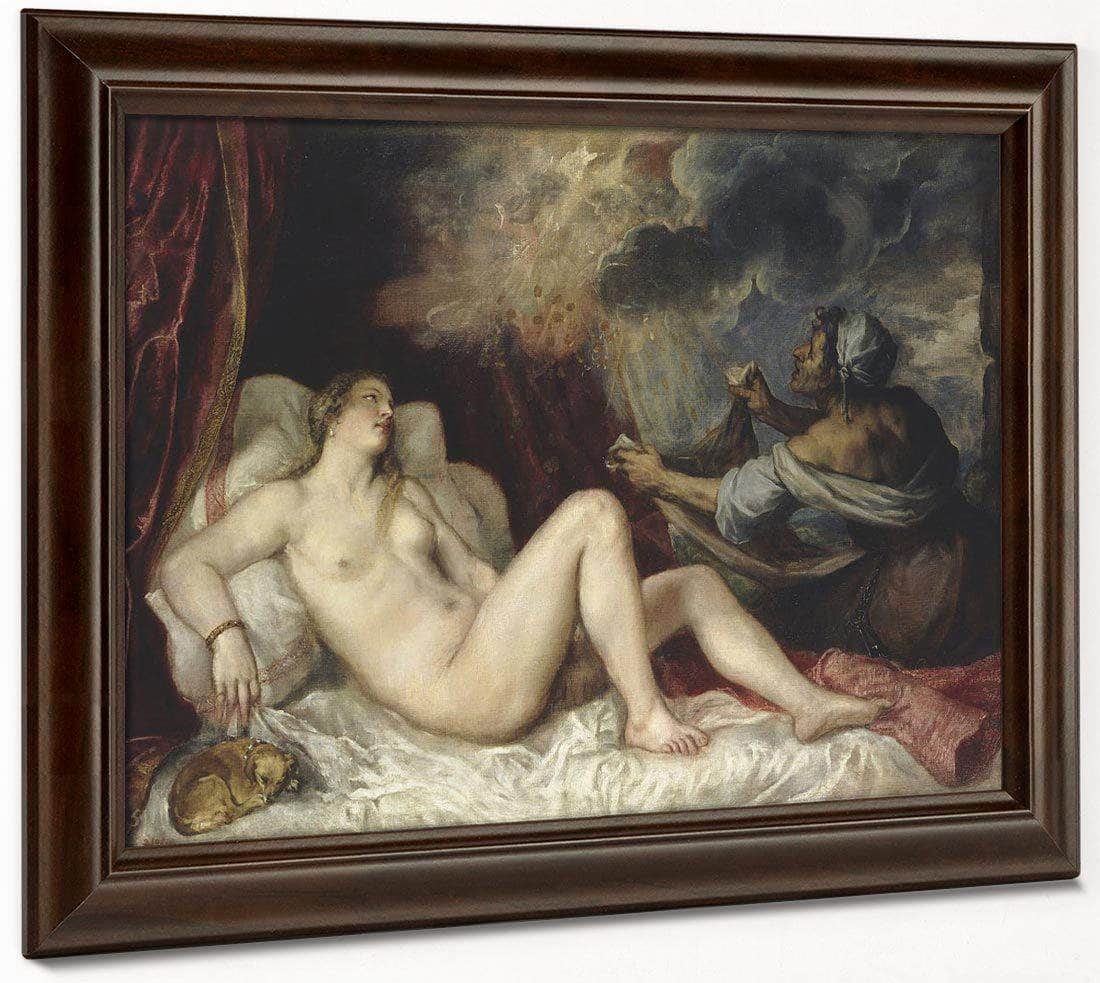Danae By Titian Fine Art Print