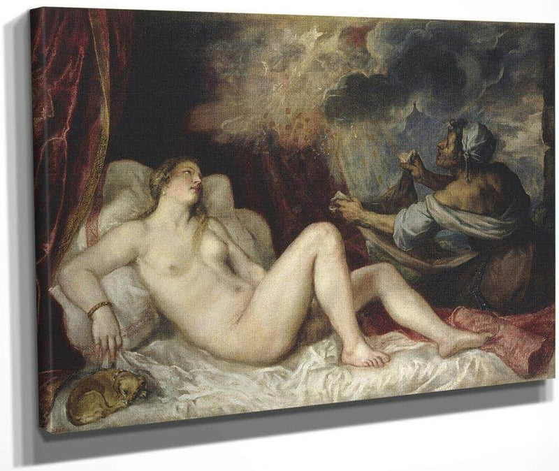 Danae By Titian Fine Art Print