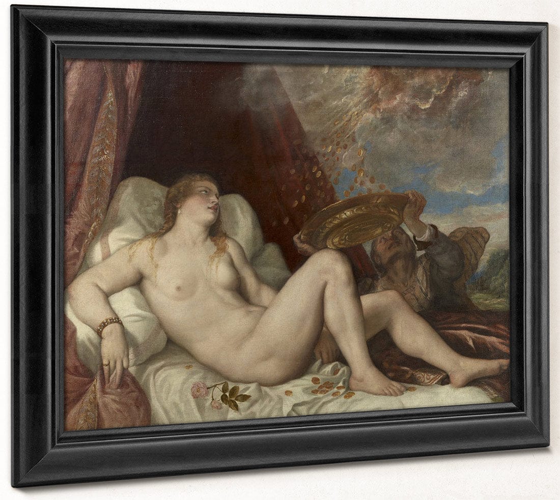Danaea By Titian Fine Art Print
