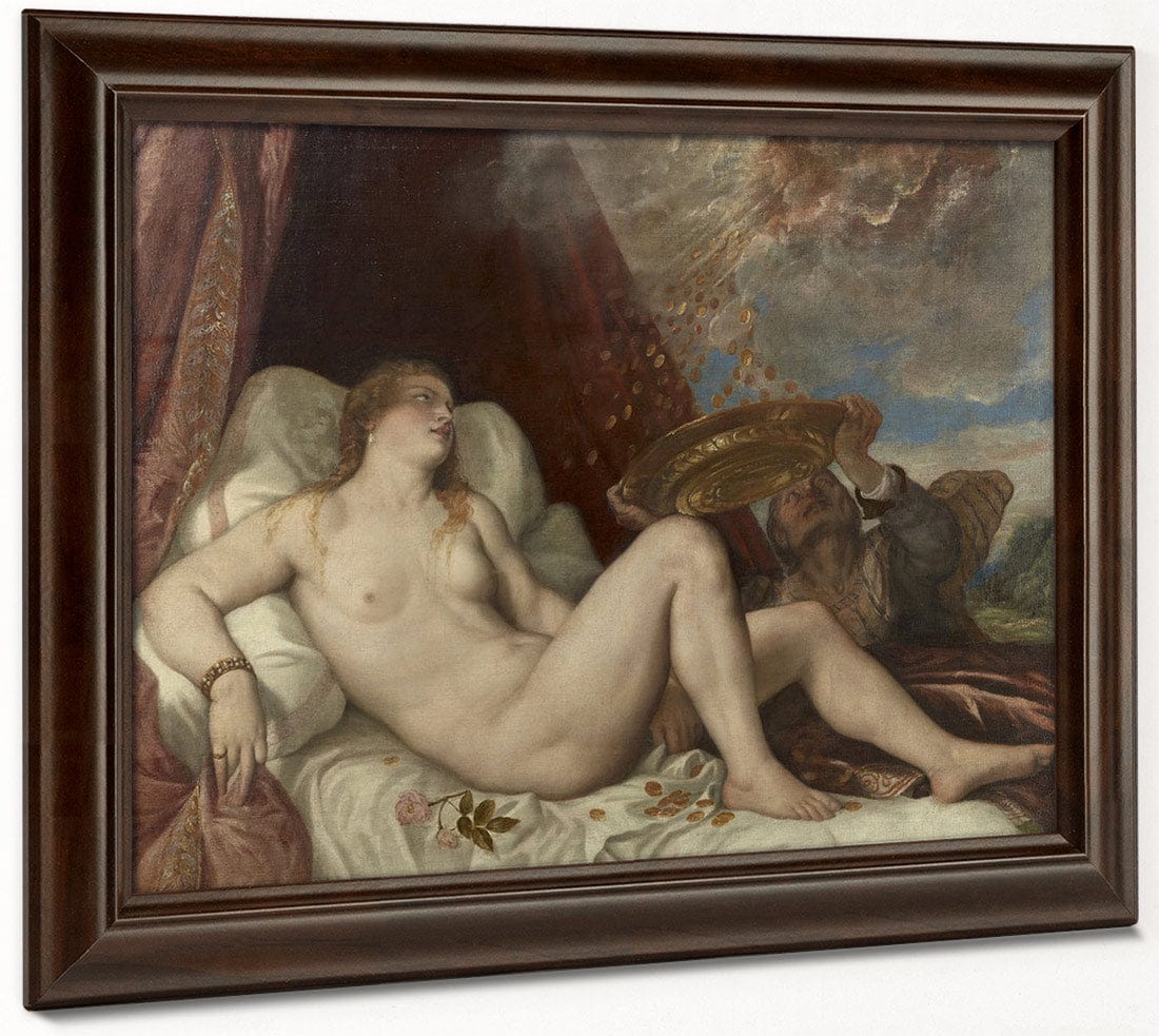Danaea By Titian Fine Art Print