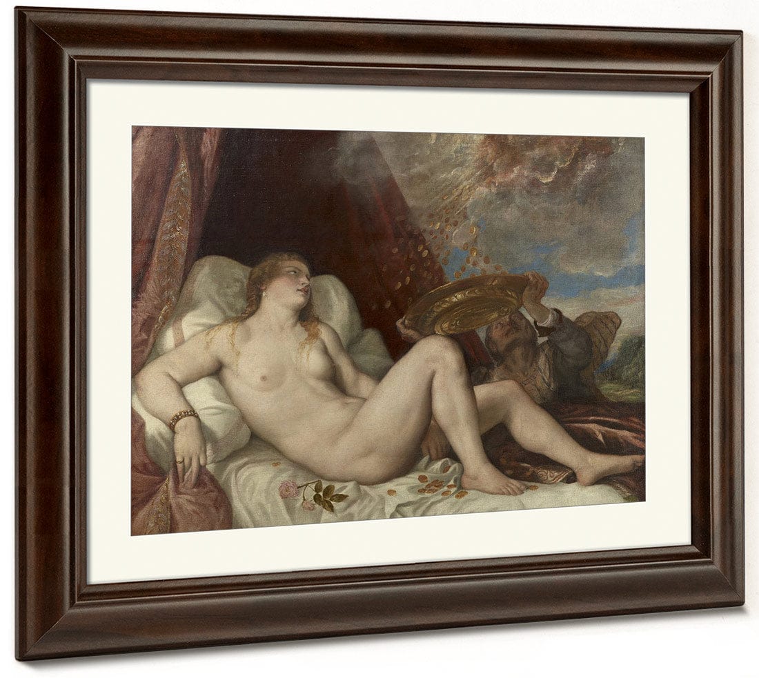 Danaea By Titian Fine Art Print