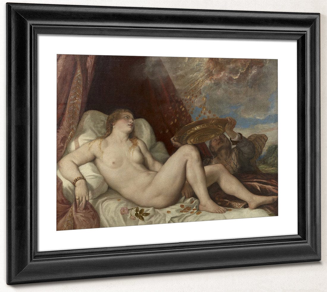 Danaea By Titian Fine Art Print