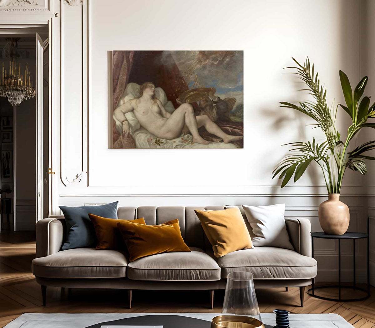 Danaea By Titian Fine Art Print