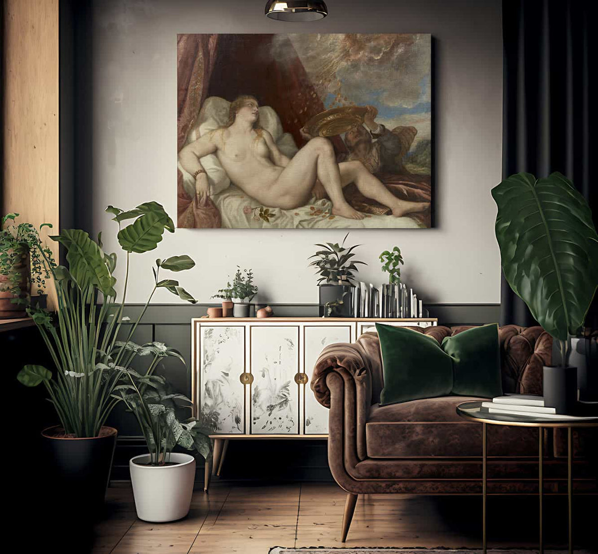 Danaea By Titian Fine Art Print