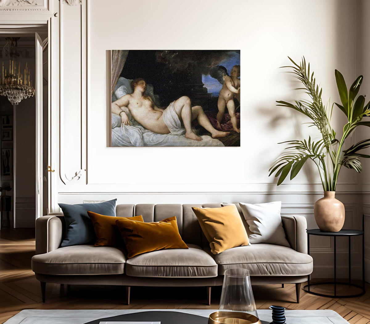 Danaeb By Titian Fine Art Print