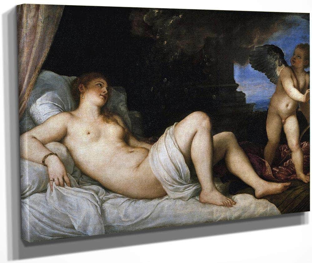 Danaeb By Titian Fine Art Print