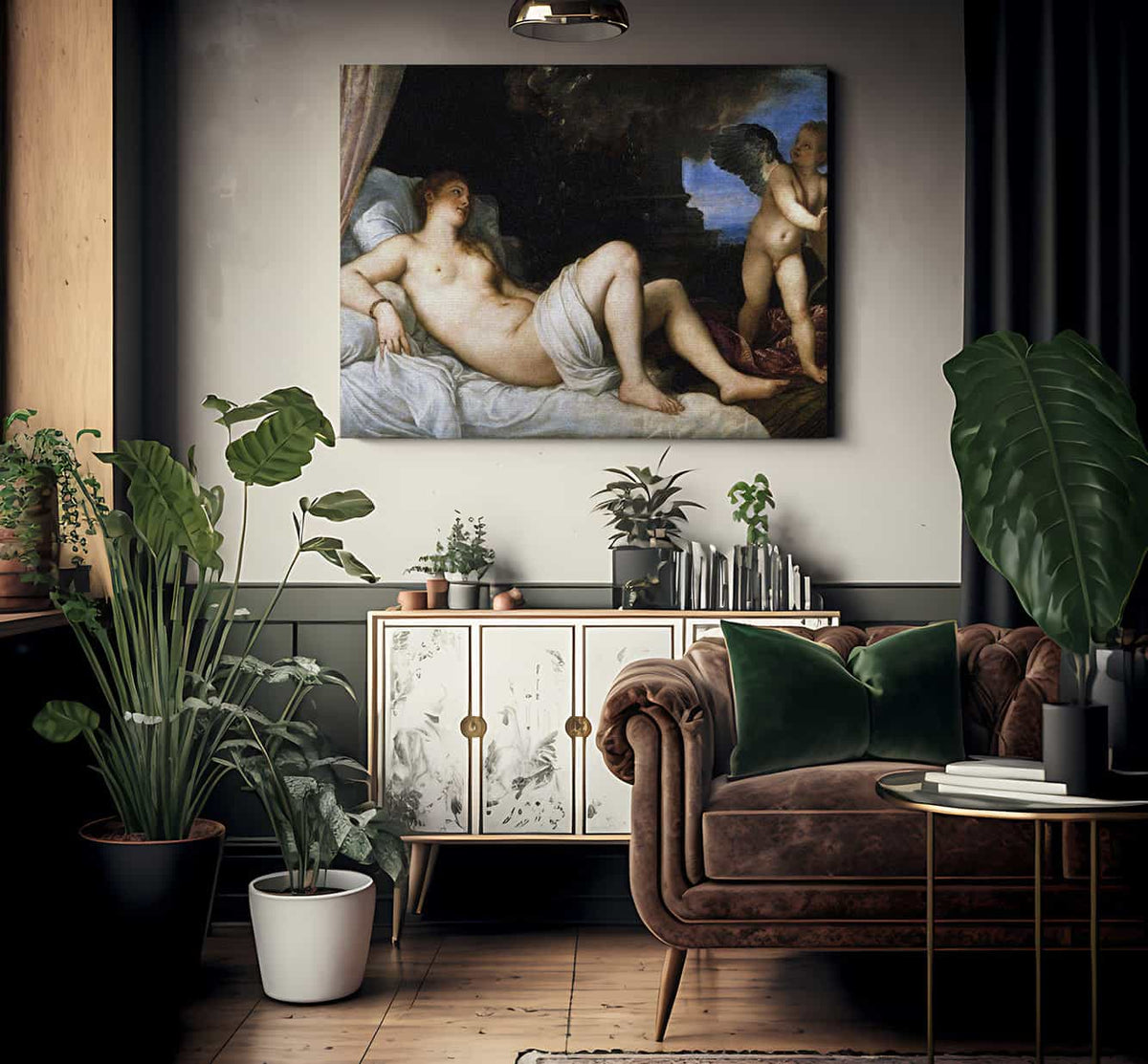 Danaeb By Titian Fine Art Print