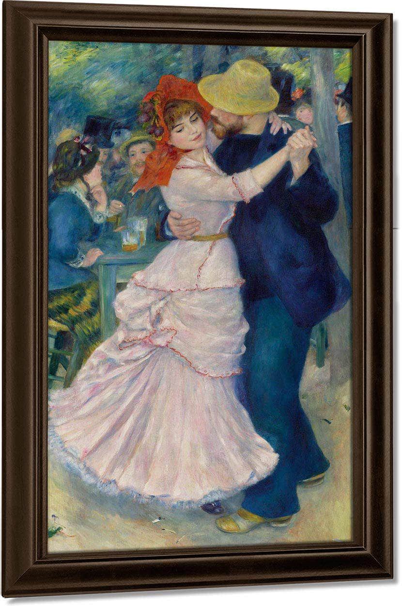 Dance At Bougival By Pierre August Renoir Fine Art Print