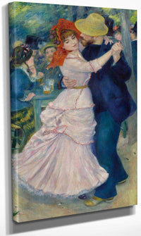 Dance At Bougival By Pierre August Renoir Fine Art Print