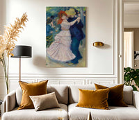 Dance At Bougival By Pierre August Renoir Fine Art Print