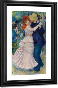 Dance At Bougival By Pierre August Renoir Fine Art Print