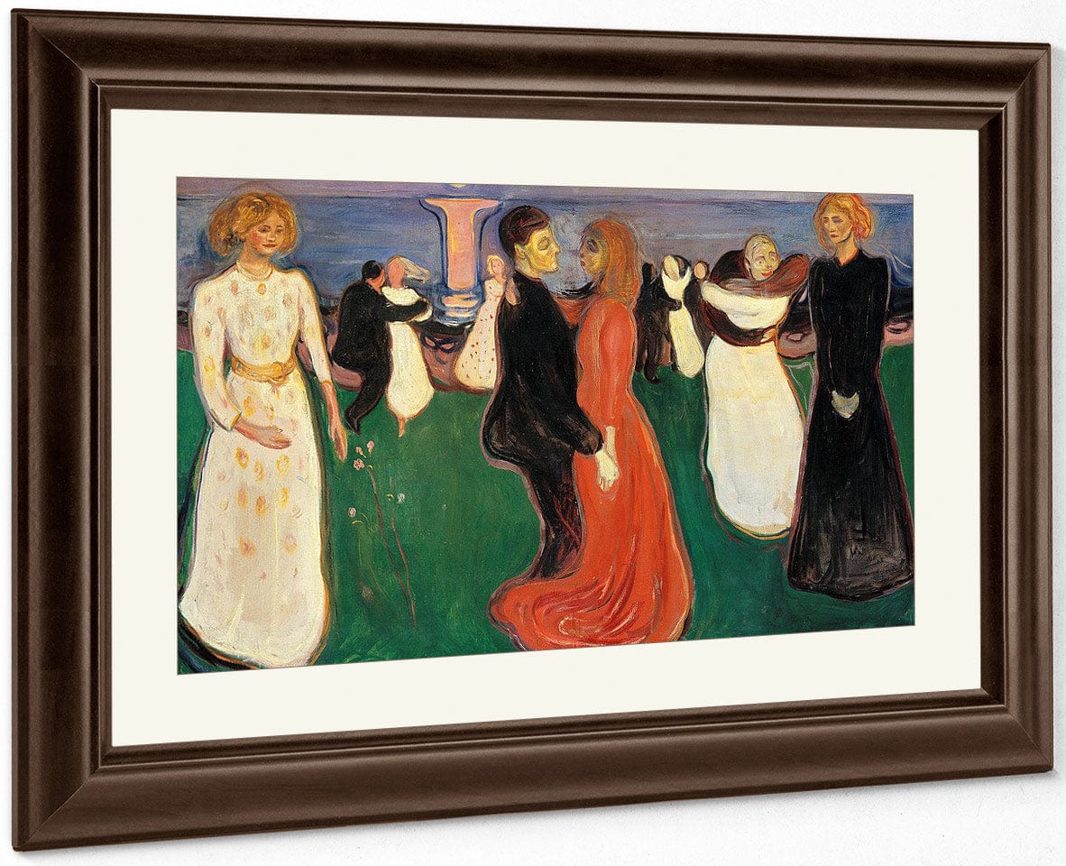 Dance Of Life 1900 By Edvard Munch Fine Art Print