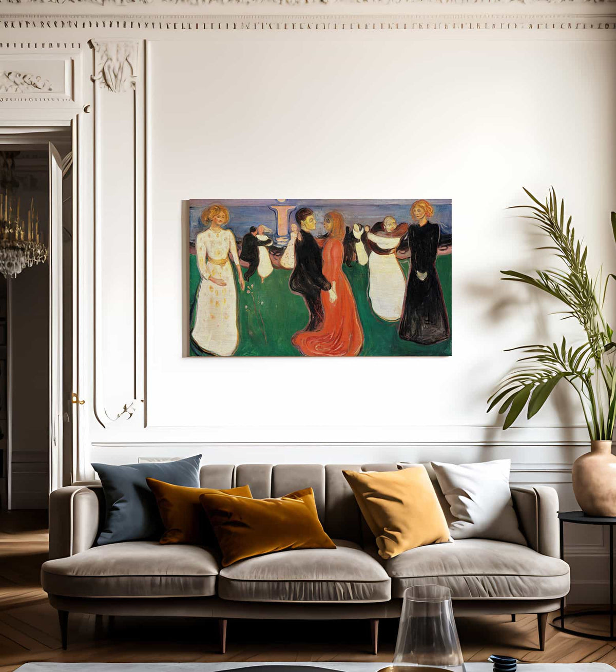 Dance Of Life 1900 By Edvard Munch Fine Art Print