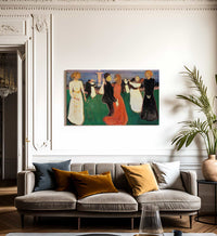 Dance Of Life 1900 By Edvard Munch Fine Art Print