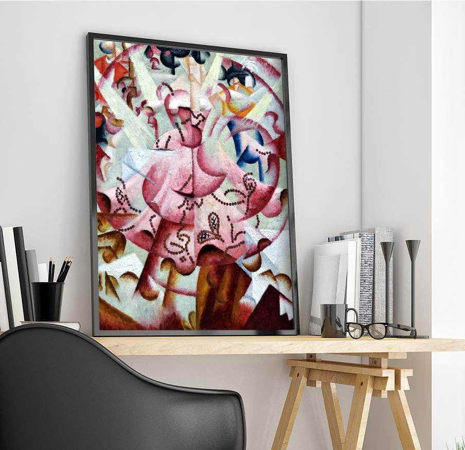 Dancer At Pigalle Painting Gino Severini Canvas Art Fine Art Print