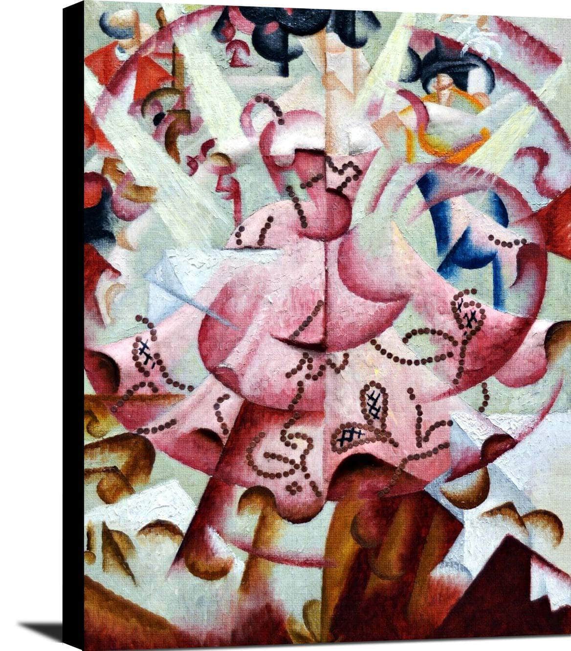 Dancer At Pigalle Painting Gino Severini Canvas Art Fine Art Print